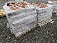 (2) Pallets of Red Brick