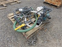 Pallet of Water Pump and Hoses