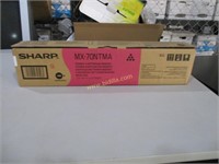 Sharp MX70NTMA Magenta Toner Cartridge.