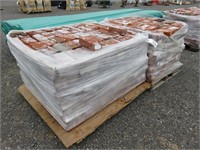 (2) Pallets of Red Brick