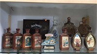 COLLECTION OF VINTAGE LIQUOR DECANTERS