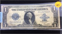 1923 $1 LARGE SILVER CERTIFICATE