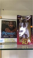 MMAGAZINE , AUTOGRAPHED TICKET & ACTION FIGURE OF