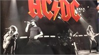 72"x49" AC/DC thick poster nice condition