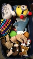 Large tote full of stuffed animals