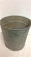 Metal bucket 10 inches tall