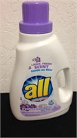 New All 46.5 fluid ounce laundry soap