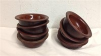 8 Wood bowls