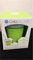 New chill factor frozen yogurt maker