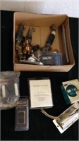 Box of miscellaneous electrical supplies
