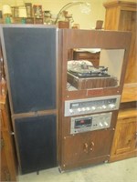 Vintage Kenwood Am-Fm Stereo Reciver & Sankyo