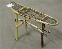 Snowshoe Table, Approx 35"x24"x10"