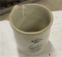 Monmouth Pottery Co. 2-Gallon Crock