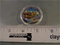 Boston Tea Party Colorized Coin