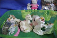 Lot of Unicorn Collectibles Collector Plate