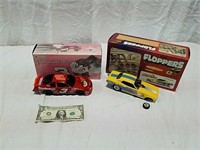 2 diecast cars both with original boxes