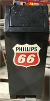 Phillips 66 Garbage Can