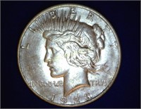 1923-D Peace Dollar - XF