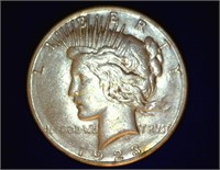 1923-S Peace Dollar - F