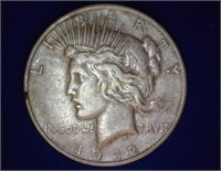 1922-D Peace Dollar - G