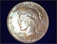 1922 Peace Dollar - AU+