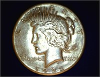 1922-S Peace Dollar - F