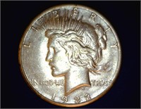 1922-S Peace Dollar - XF