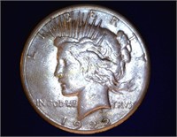 1922-S Peace Dollar - VG