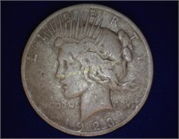 1923 Peace Dollar - AG