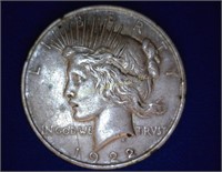 1922 Peace Dollar - VG