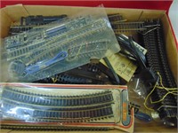 Flat of Various Track  & Tyco Power Pack
