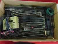 Flat of Various Track & Tyco Power Pack