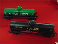 (2) HO Scale Single Dome Tankers