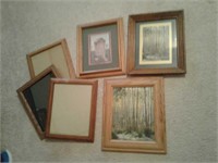 Framed photos and frames