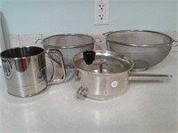 Food Mill and strainers