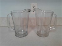 Glass pitchers