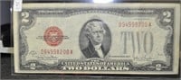 1928 TWO DOLLAR US NOTE   VF