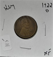 1922 D LINCOLN KEY DATE