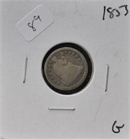 1853 HALF DIME G