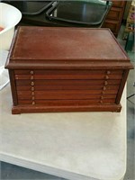 Coin box with coin slots