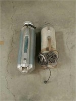 Pr. Of  Vintage tank vacuums for parts