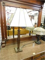 SLAG PANEL TABLE LAMP