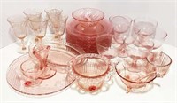 Nice Selection of Pink Glass