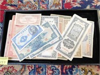COLLECTION OF CHINESE CURRENCY, GOLD NOTES