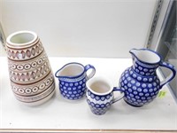 4 PC. POTTERY GROUPING