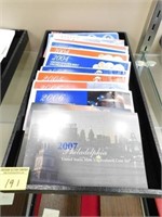 2000-2007 U.S. UNCIRCULATED COIN SETS