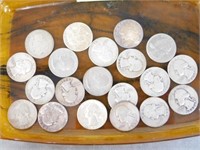 COLLECTION OF WASHINGTON SILVER QUARTERS