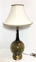 Art Glass Table Lamp with Shade