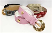 Selection of Escada Ladies Belts (lot of 5)