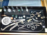 STERLING SILVER ITEMS, JEWELRY